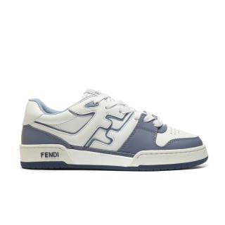 TBkicks Fend1 Match Sneakers White/ Light Blue Leather