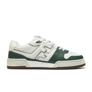 TBkicks Fend1 Match Sneakers White/Green Leather