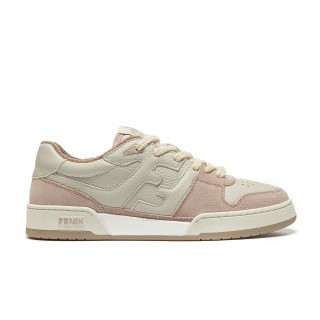 TBkicks Fend1 Match Sneakers White/Pink Suede