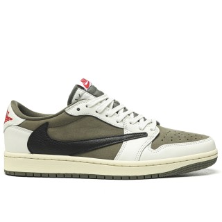 TBkicks Travis Scott Air Jordan 1 Low OG Medium Olive