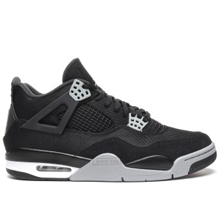 TBkicks Air Jordan 4 Retro SE Black Canvas