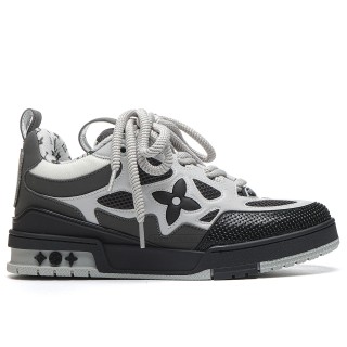 TBkicks L0*1S V*1TT0N Skate Sneaker Grey White