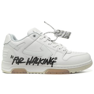 TBkicks OFF-WHITE Out Of Office OOO Low Tops For Walking White Black