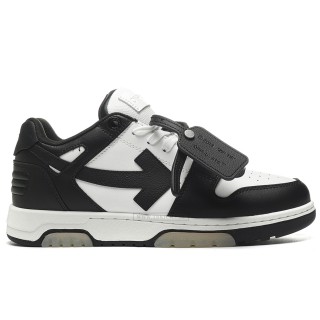 TBkicks OFF-WHITE Out Of Office OOO Low Tops White Black White