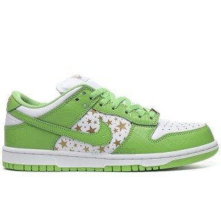 TBkicks Nike SB Dunk Low Supreme Stars Mean Green (2021)