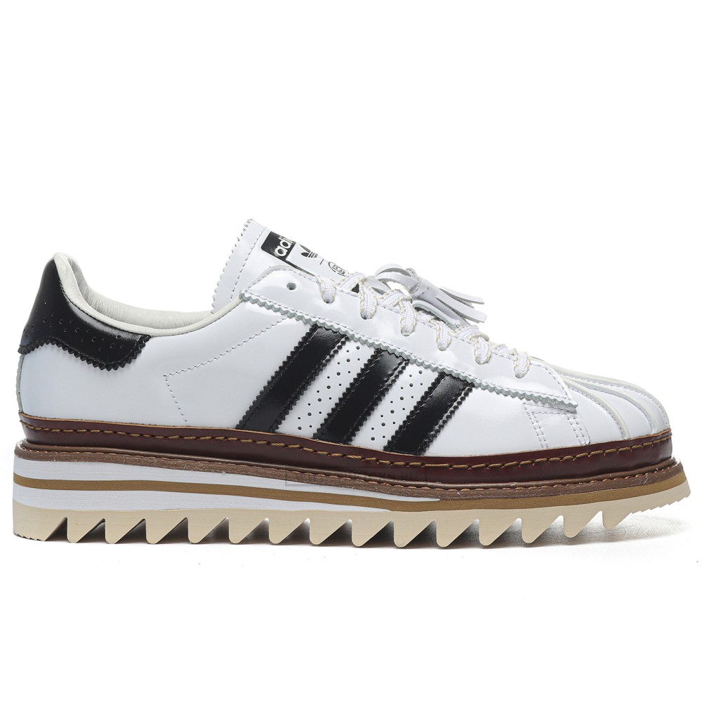 TBkicks Adidas Superstar CLOT By Edison Chen White Crystal Sand