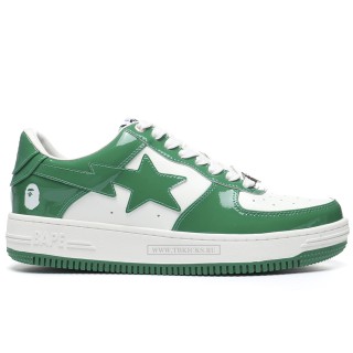 TBkicks A Bathing Ape Bape STA Low Green