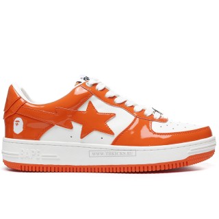 TBkicks A Bathing Ape Bape STA Low Orange