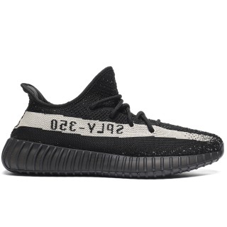 TBkicks Yeezy Boost 350 V2 Core Black White BY1604