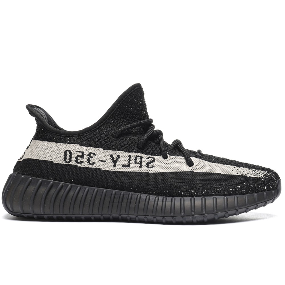 TBkicks Yeezy Boost 350 V2 Core Black White BY1604
