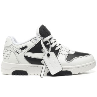 TBkicks OFF-WHITE Out Of Office OOO Low Tops Black White