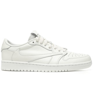 TBkicks  Air Jordan 1 Retro Low OG SP Travis Scott All White