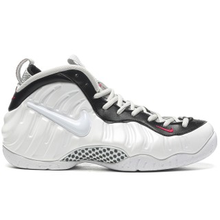 TBkicks Nike Air Foamposite Pro White Black University Red