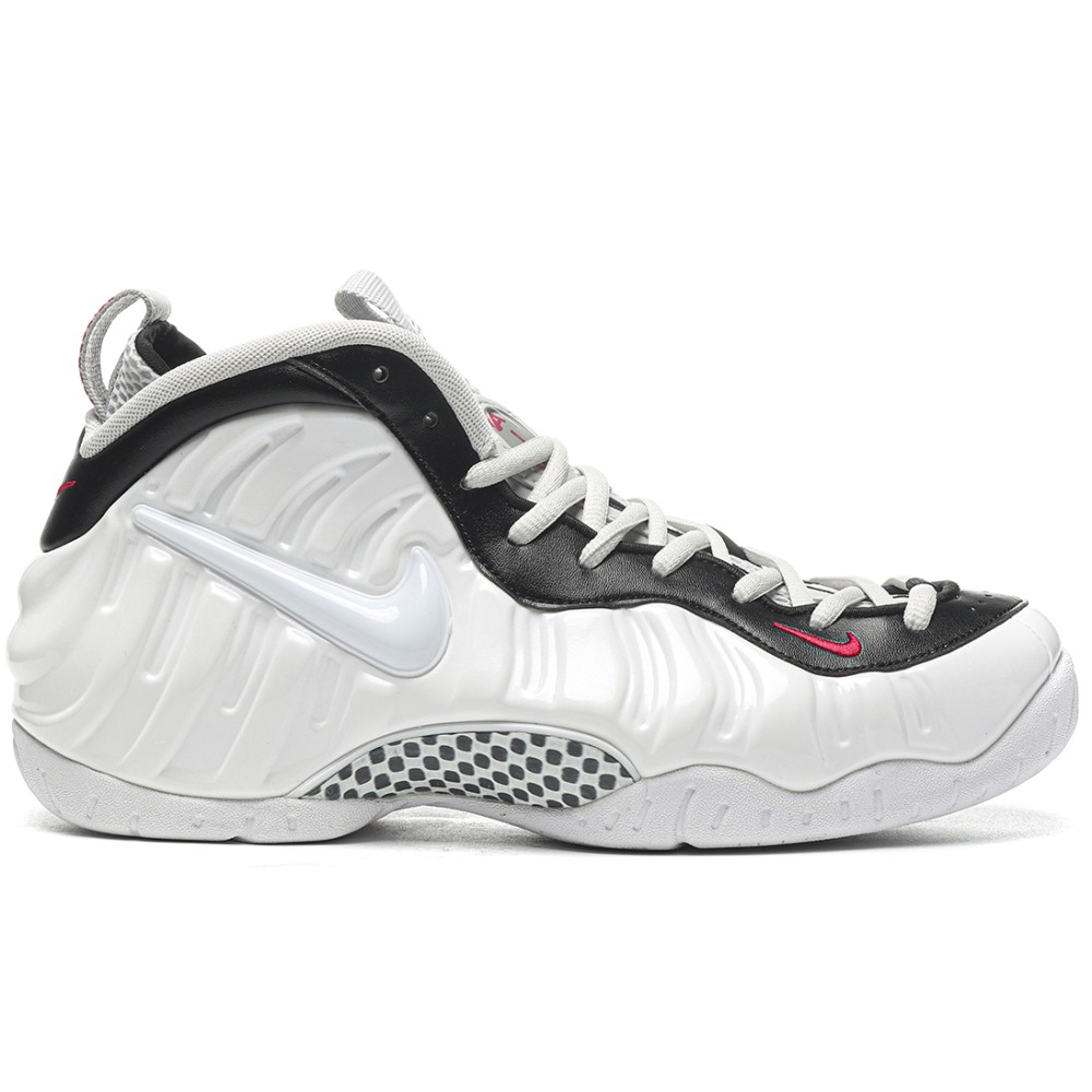 TBkicks Nike Air Foamposite Pro White Black University Red