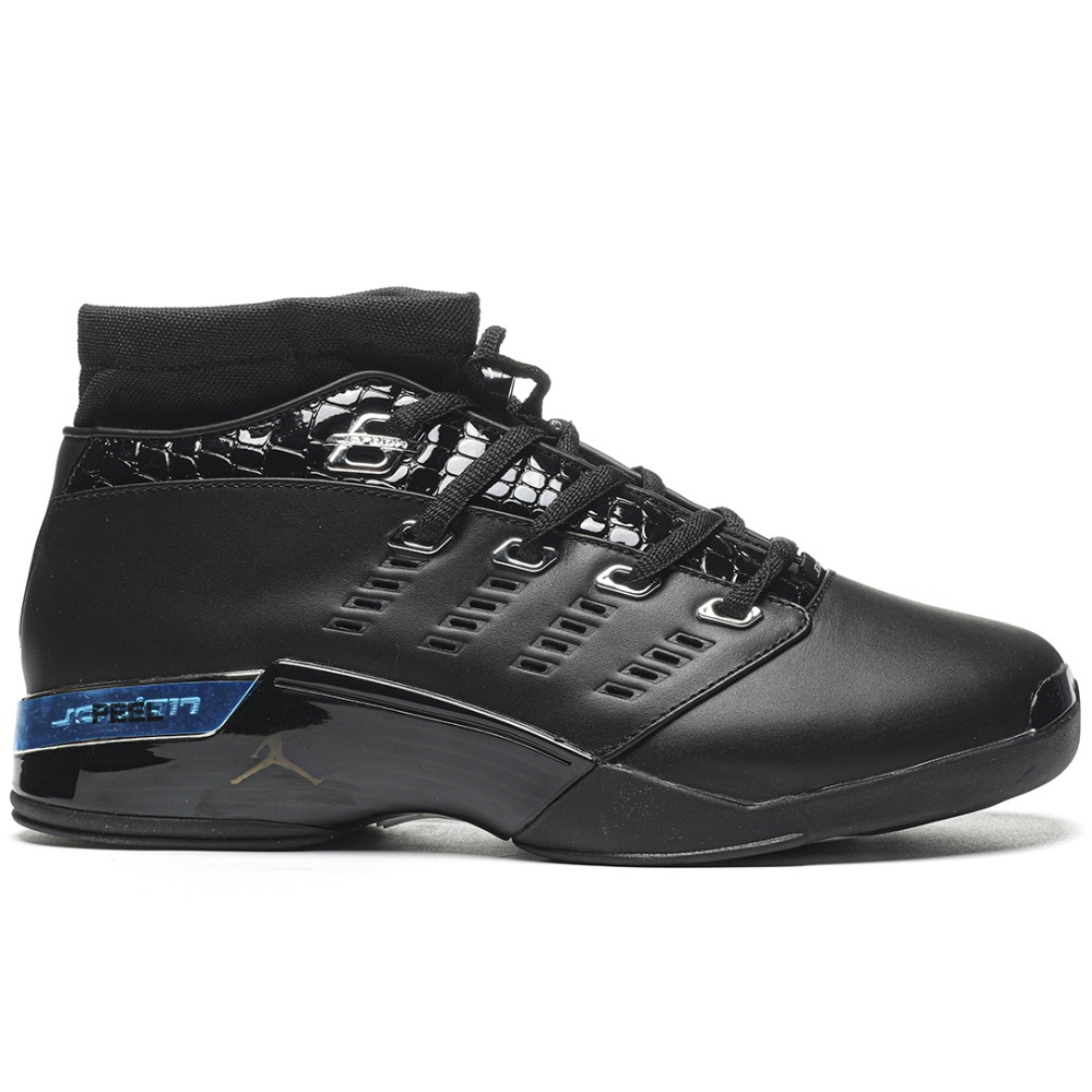 TBkicks Air Jordan17 OG Low Black Chrome & Suitcase
