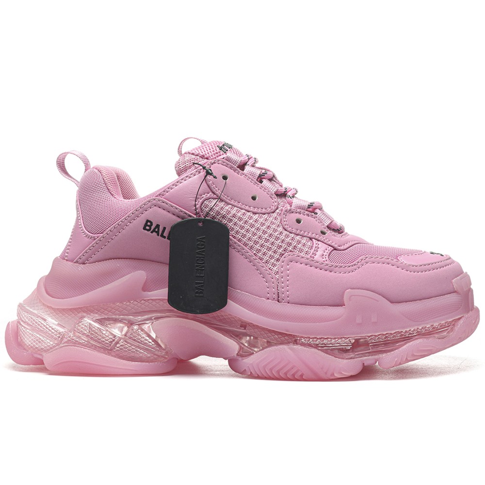 TBkicks Ba1enci*ga Triple S Clear Sole Pink Air Cushion (Women's)