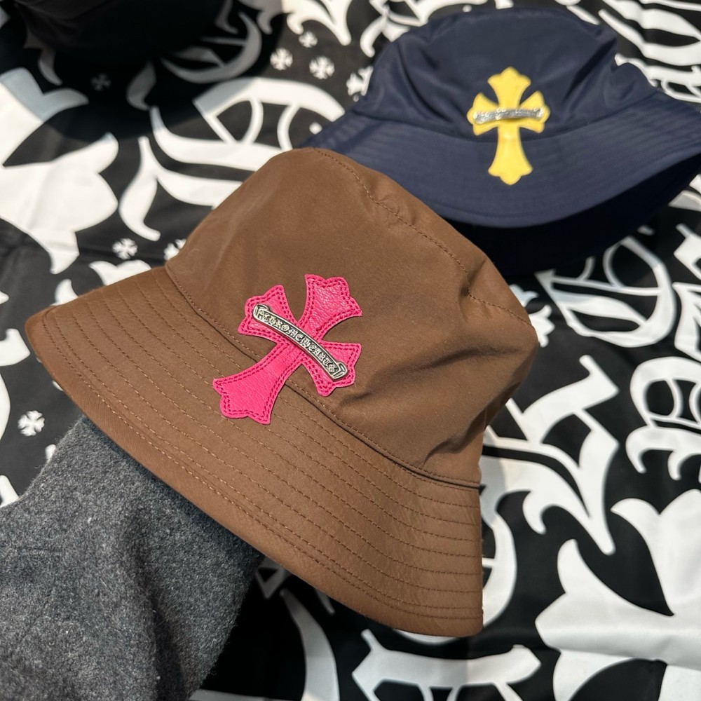 TBkicks Chr0me Hearts Fisherman Hat Brown