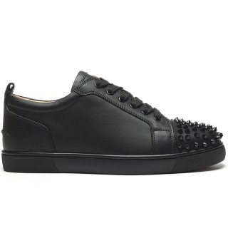 TBkicks Christian Louboutin Louis Junior Spikes Black