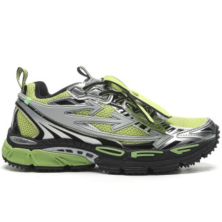 TBkicks OFF-WHITE Be Right Back Silver Green Fluo