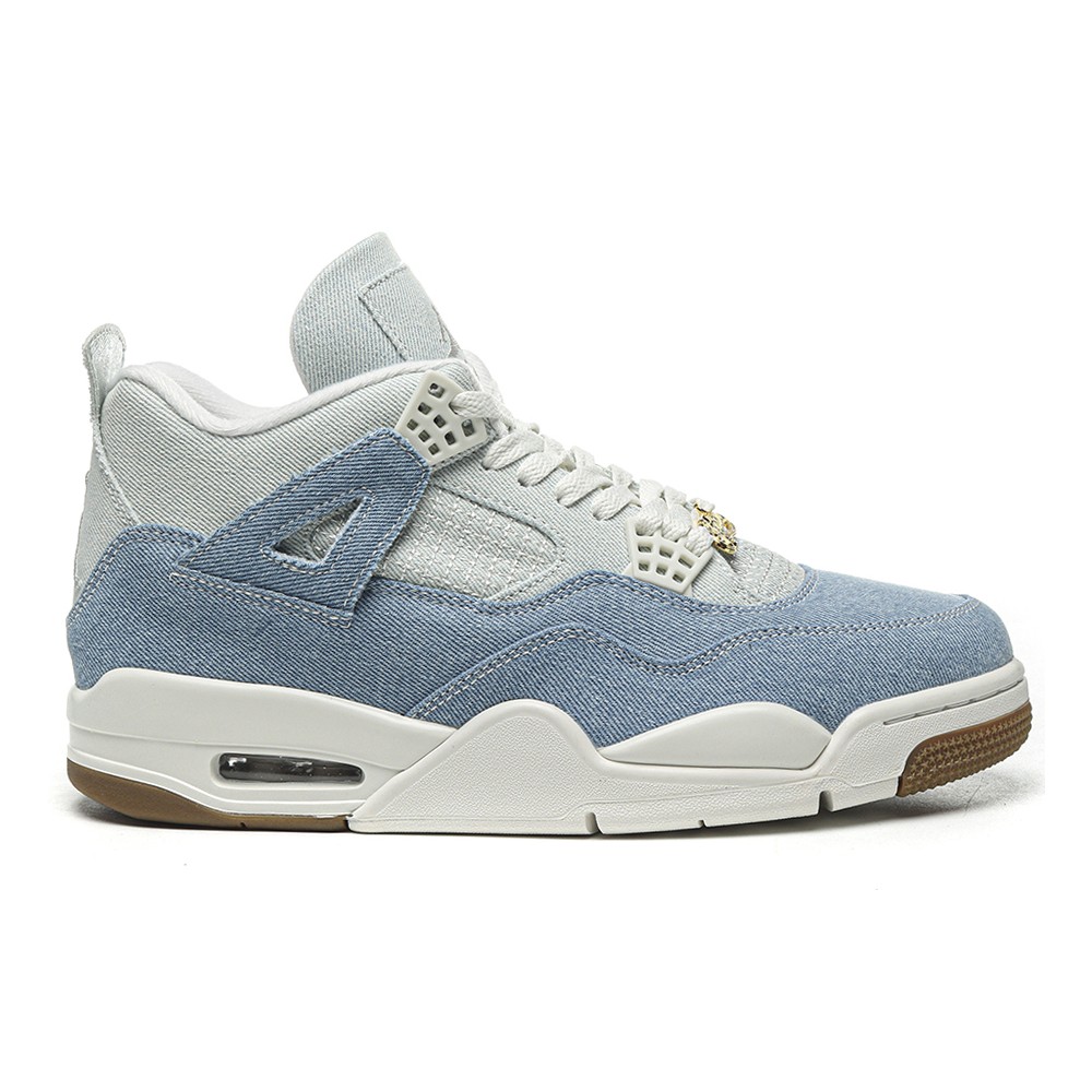 TBkicks Jordan 4 Retro TEX Denim Worn Blue