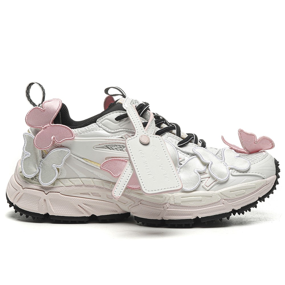 TBkicks OFF-WHITE Be Right Back Pink White Butterflies (Women's)
