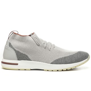 TBkicks L0ra Piana Summer Charm Walk 13 Suede Sandstone Sneaker Grey