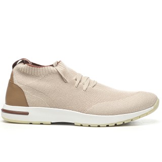 TBkicks L0ra Piana Summer Charm Walk 13 Suede Sandstone Sneaker Apricot