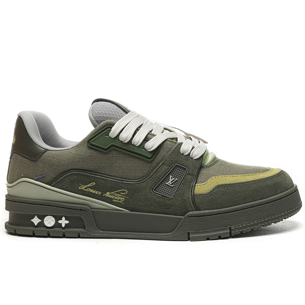 TBkicks L0*1S V*1TT0N Trainer Army Green
