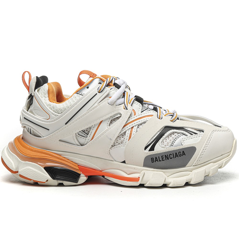 TBkicks Ba1enci*ga Track White/Orange