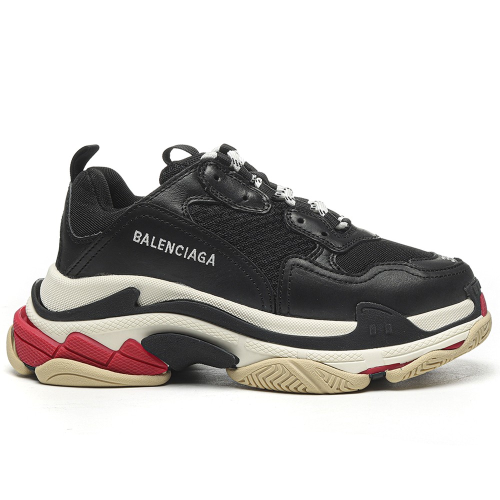 TBkicks Ba1enci*ga Triple S Clear Sole Black/Red