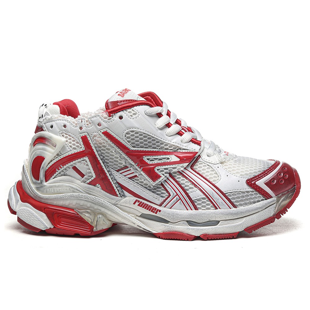TBkicks Ba1enci*ga Runner White/Red