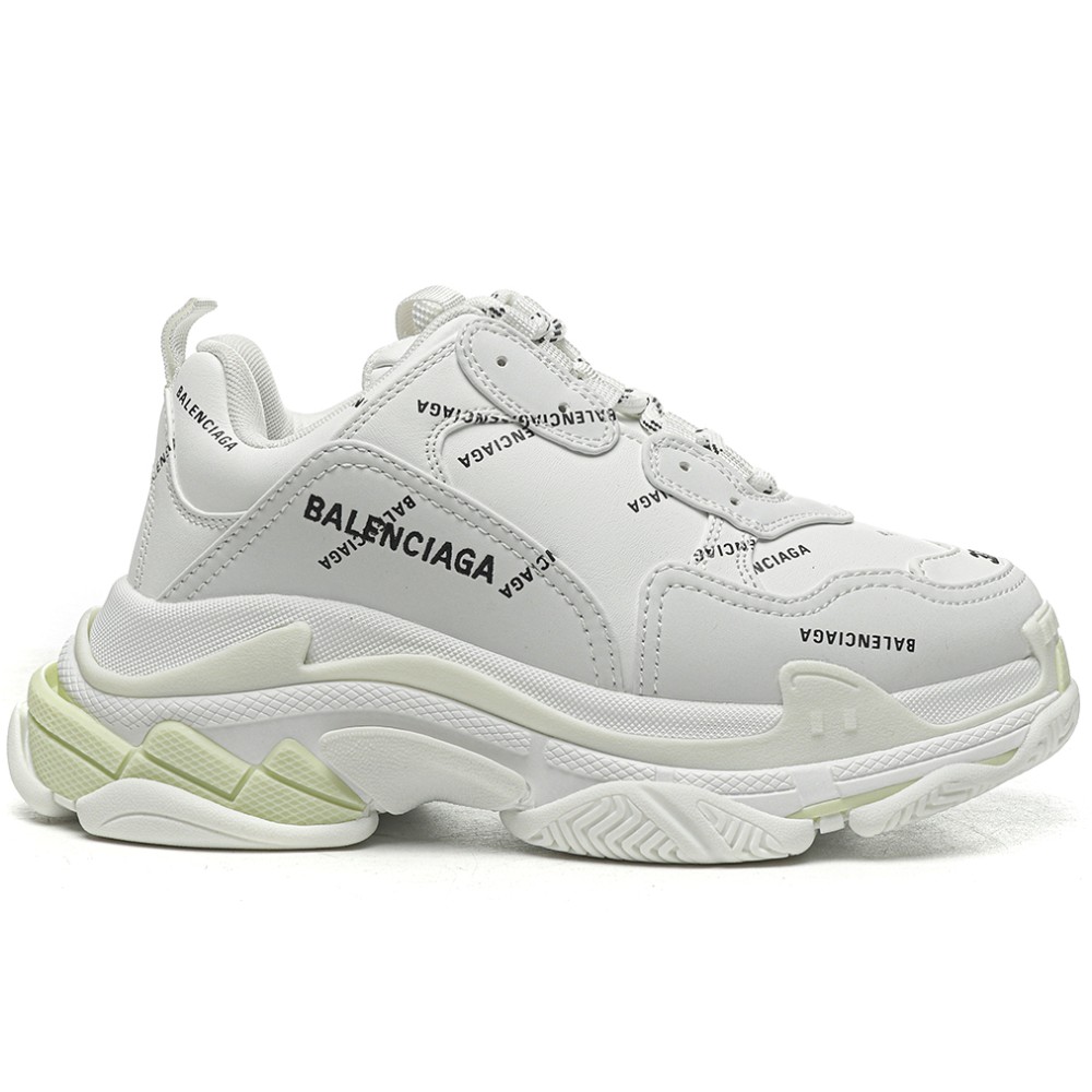 TBkicks Ba1enci*ga Triple S Clear Sole Joint White