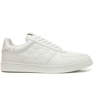 TBkicksLou1s Vu1tton Trainer Rivoli Sneaker All White
