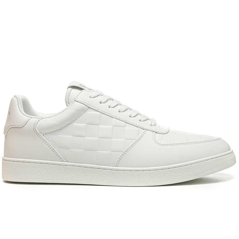 TBkicksLou1s Vu1tton Trainer Rivoli Sneaker All White