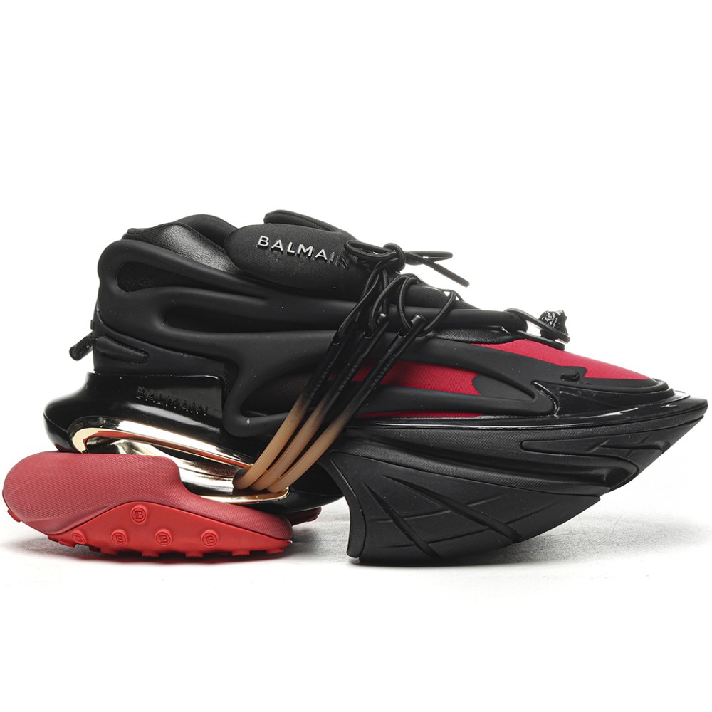 TBkicks Balmain Unicorn Low-Top Black/Red