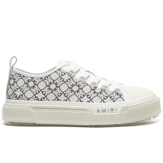 TBkicks Amiri Skeleton Top Sneaker White/Black