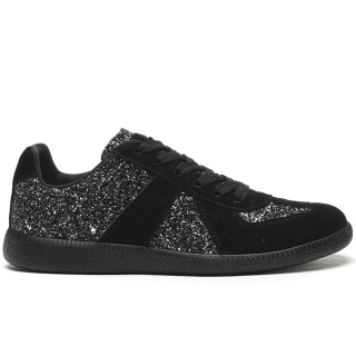 TBkicks Maison Margiela MM6 Black Silver Glitter