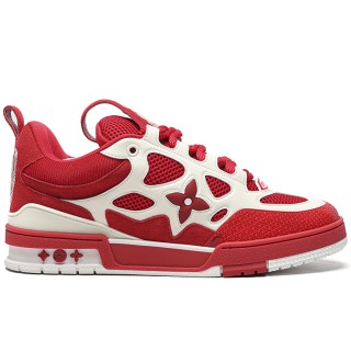 TBkicks L0*1S V*1TT0N LV Skate Sneaker Red White