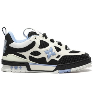 TBkicks L0*1S V*1TT0N LV Skate Sneaker Black White