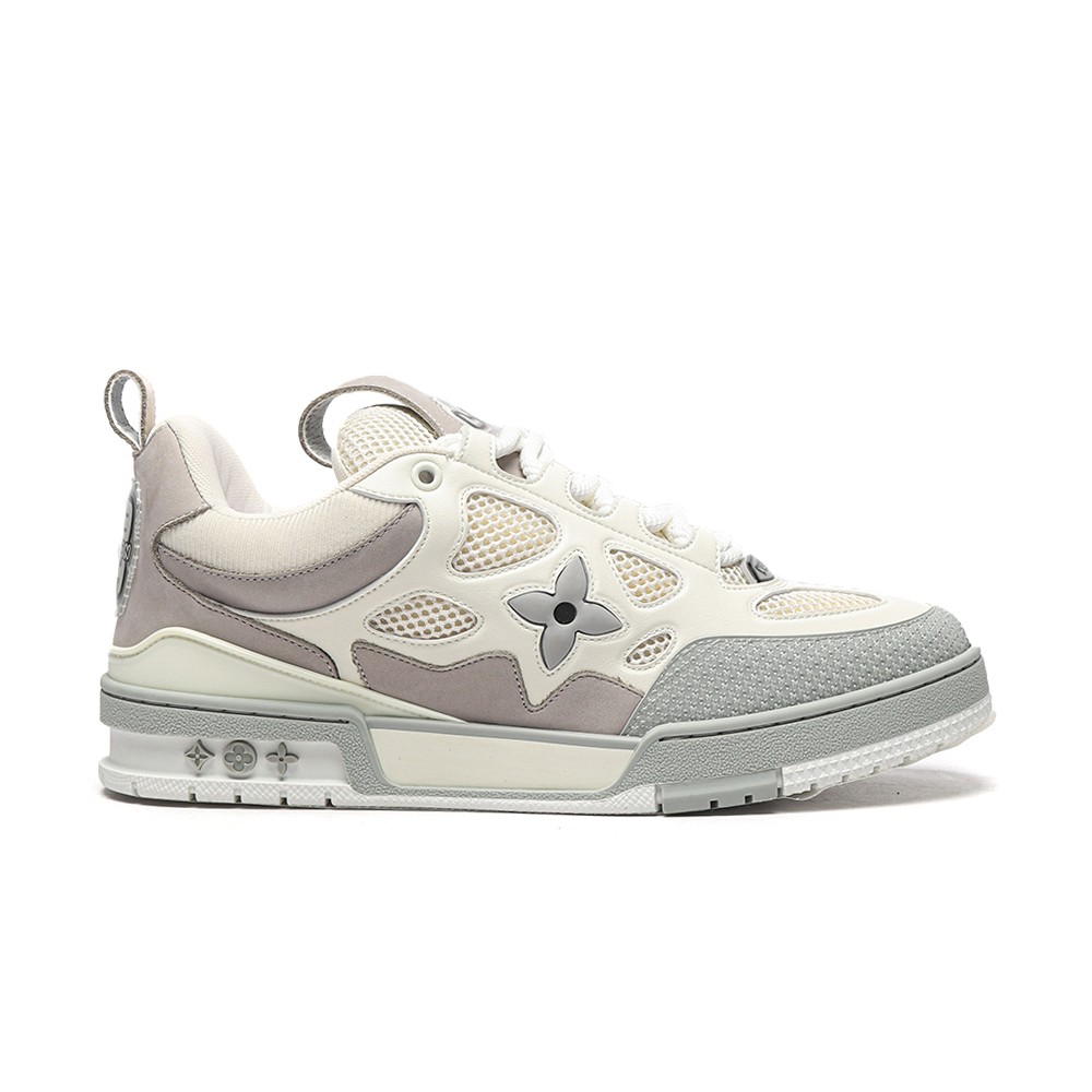 TBkicks L0*1S V*1TT0N LV Skate Sneaker Grey Nude