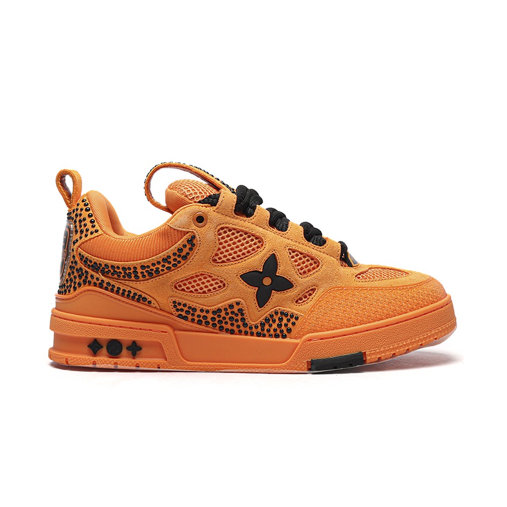 TBkicksLou1s Vu1tton Trail Sneaker Orange