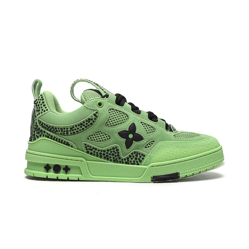 TBkicksLou1s Vu1tton Trail Sneaker Green