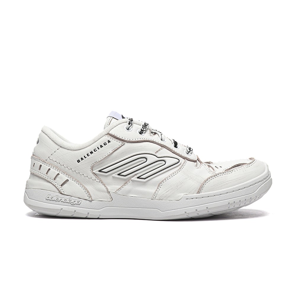 TBkicks Ba1enci*ga Hamptons Worn-out Sneaker White