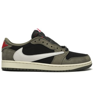 TBkicks Travis Scott Air Jordan 1 Low OG  Black Olive