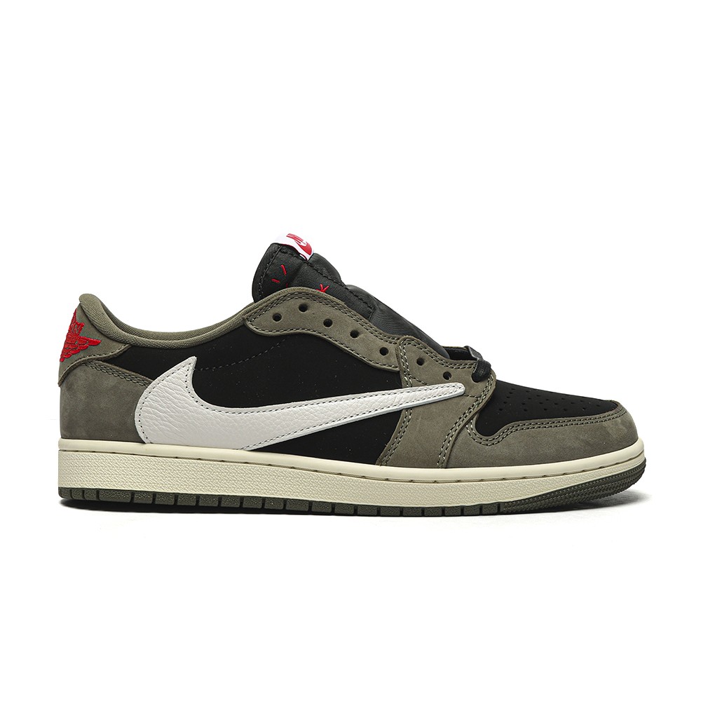 TBkicks Travis Scott Air Jordan 1 Low OG Black Olive