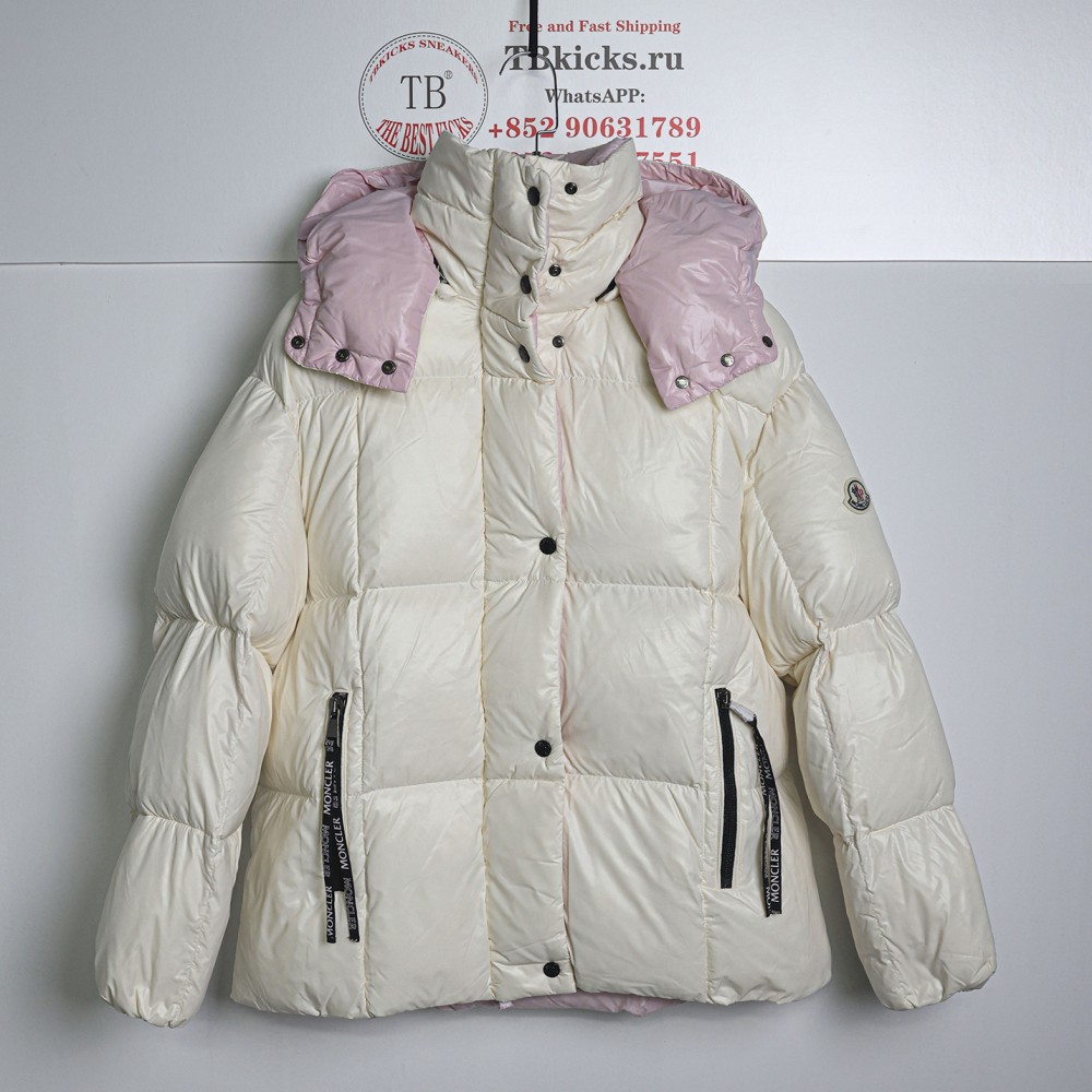 TBKicks Moncler Parana Down Jacket White/Pink