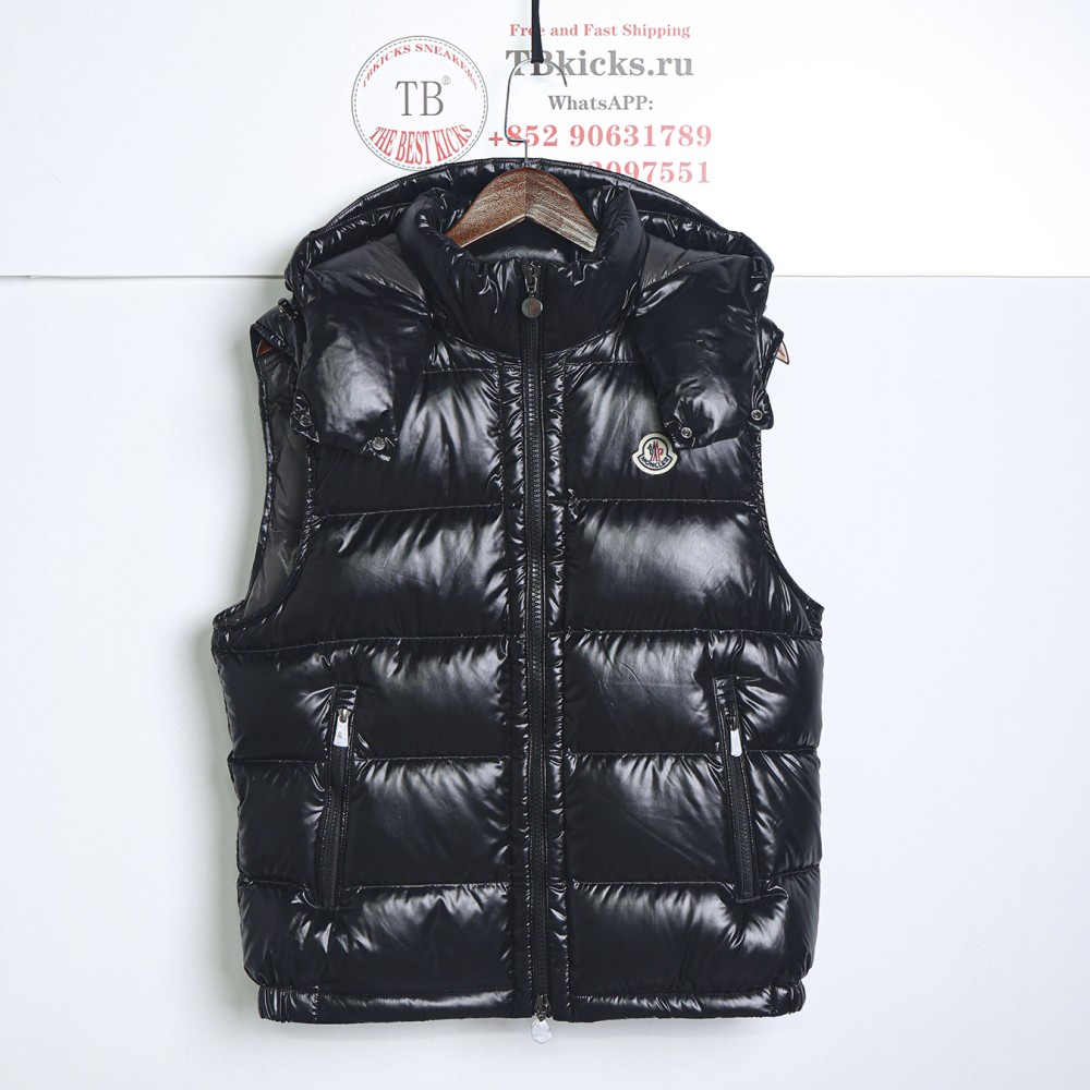 TBKicks Moncler Maya Down Vest Black
