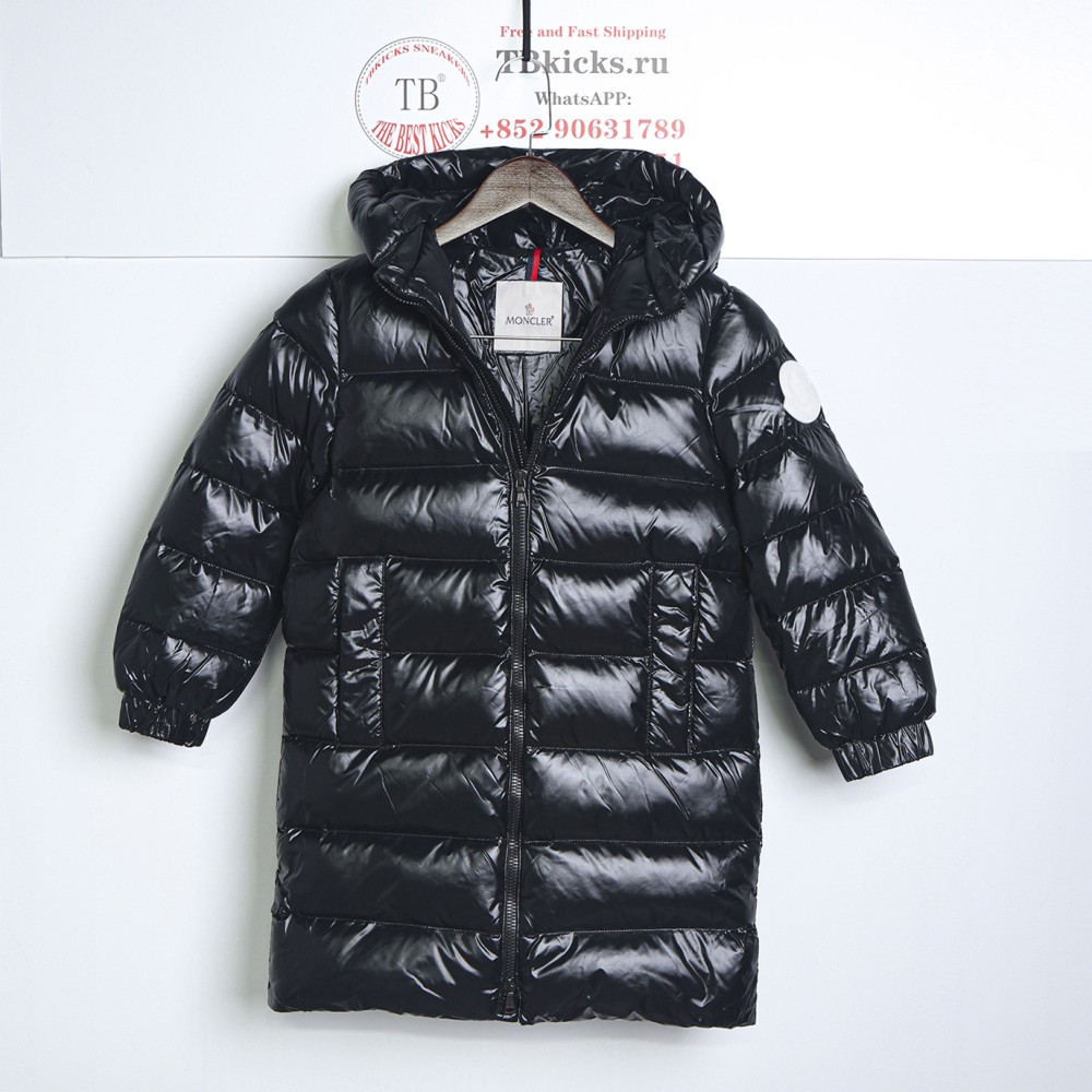 TBKicks Moncler Berry Down Jacket Black (Kids)