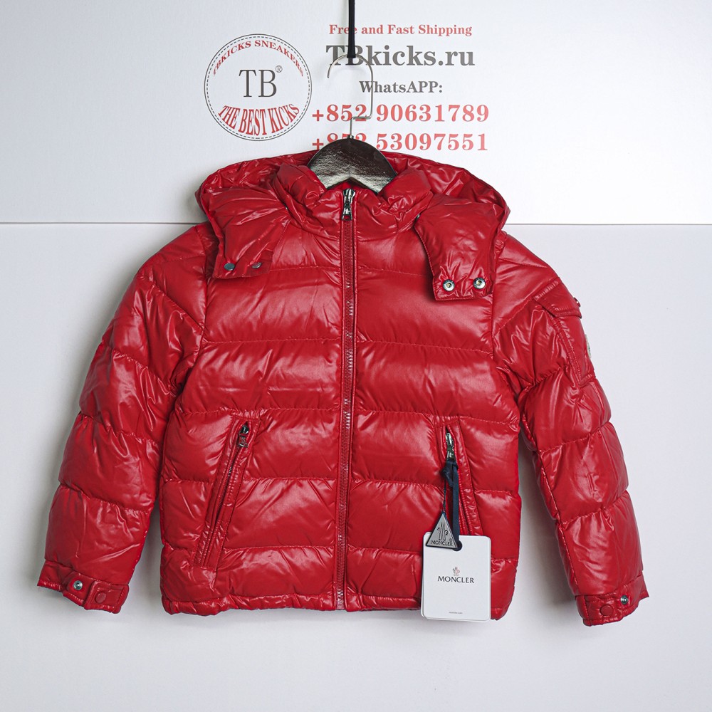 TBKicks Moncler Maya Down Jacket Red (Kids)