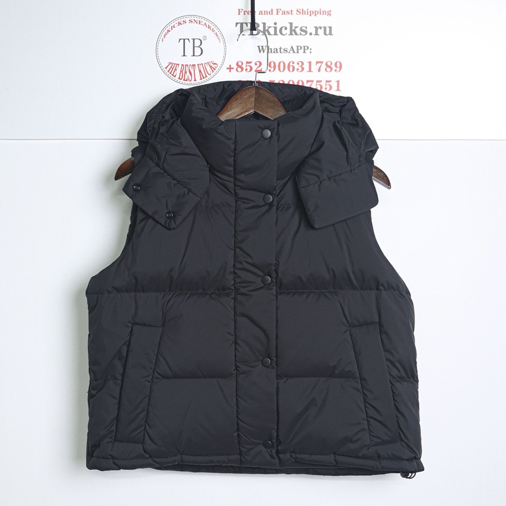 TBKicks Lululemon Down Vest Black